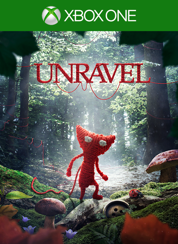 Unravel [Collector’s Edition With Handmade Figurine] box art for Xbox One
